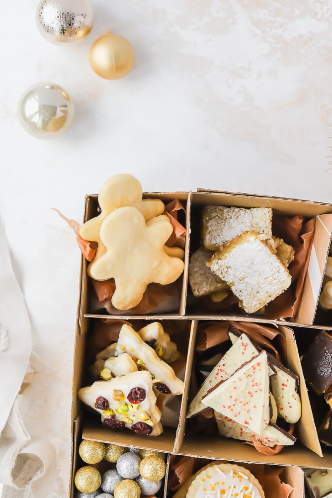 How to Assemble a Festive Holiday Cookie Box