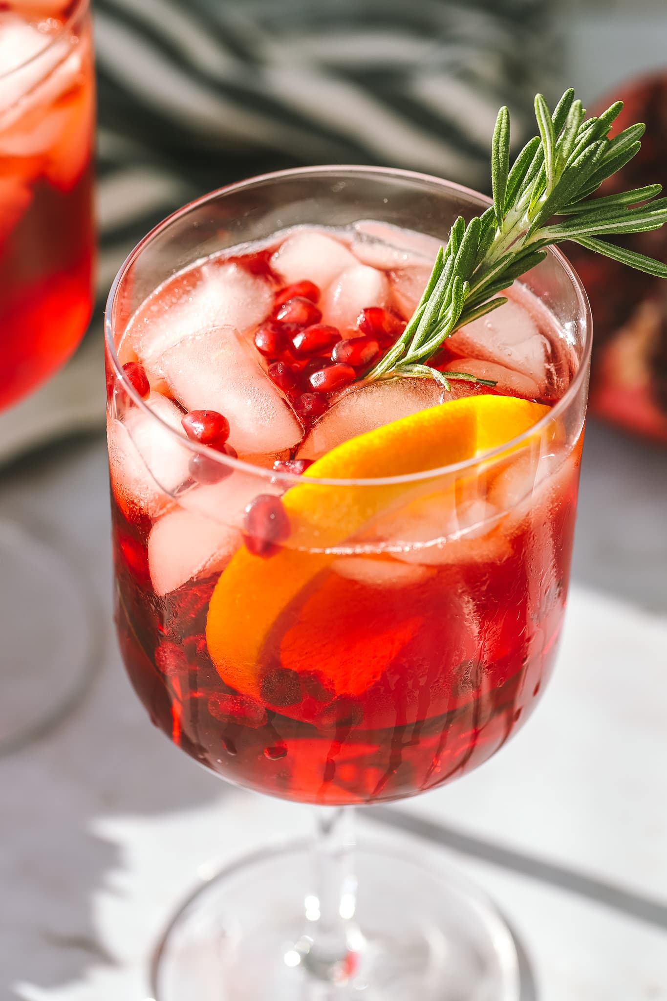 The Best Pomegranate Aperol Spritz Holiday Cocktail - Cooking in